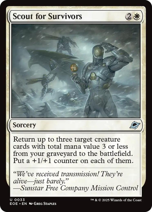 Image for Scout for Survivors (33) - Magic: The Gathering