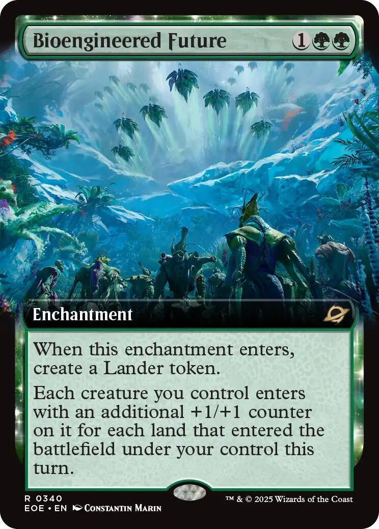 Image for Bioengineered Future (Extended Art) (340) - Magic: The Gathering