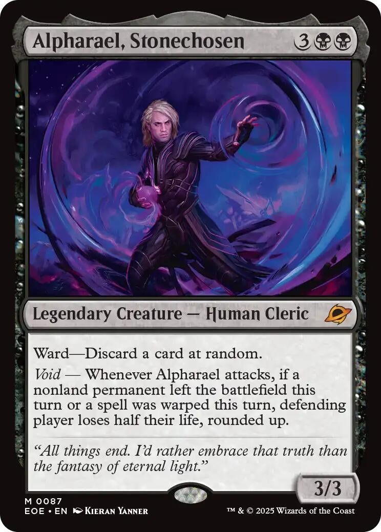 Image for Alpharael, Stonechosen (87) - Magic: The Gathering