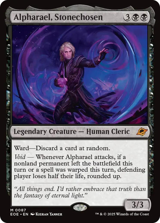 Image for Alpharael, Stonechosen (87) - Magic: The Gathering
