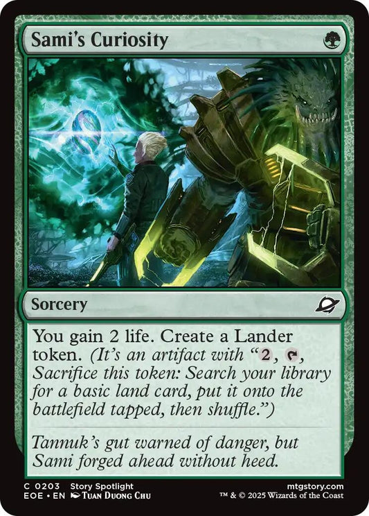 Image for Sami's Curiosity (230) - Magic: The Gathering