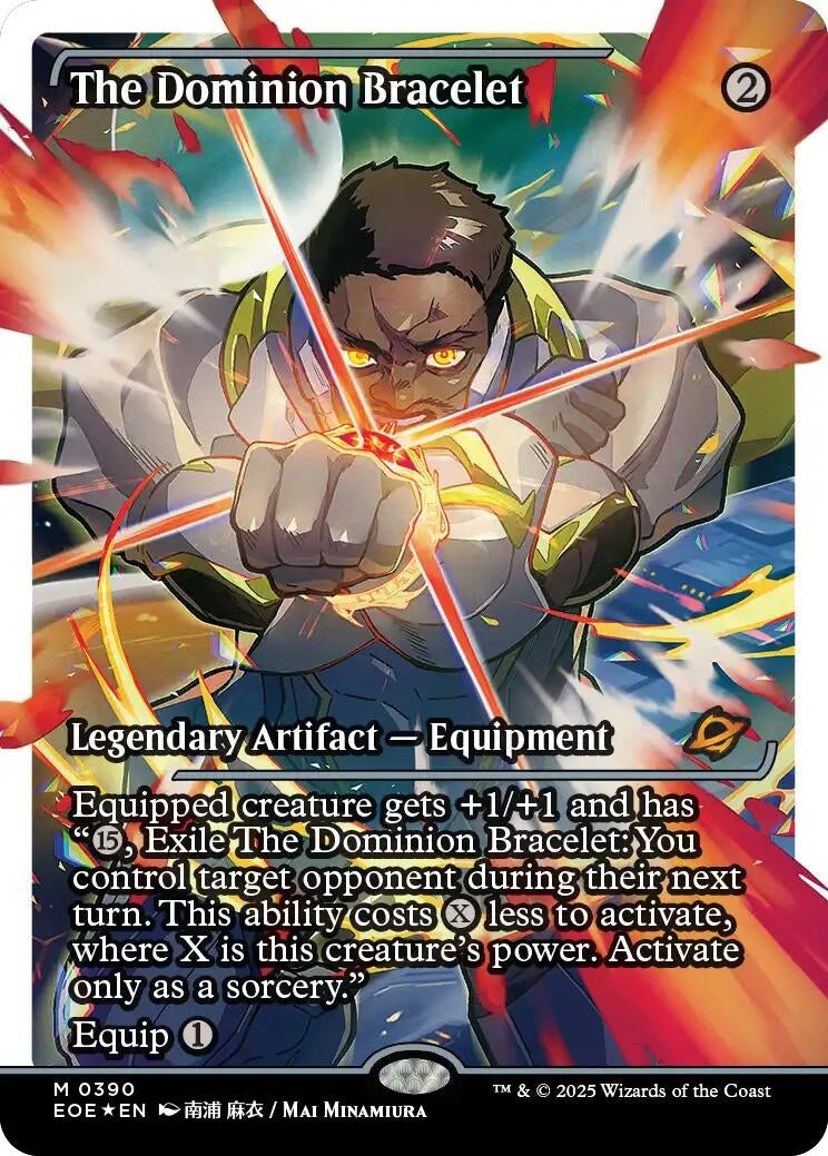 Image for The Dominion Bracelet (Showcase) (Fracture Foil) (390) - Magic: The Gathering