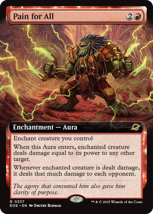 Image for Pain for All (Extended Art) (337) - Magic: The Gathering