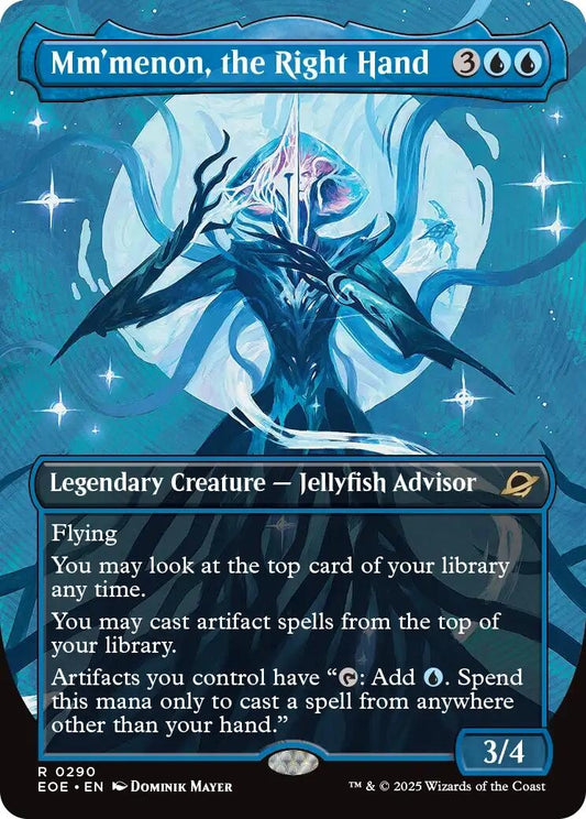 Image for Mm'menon, the Right Hand (Borderless) (290) - Magic: The Gathering