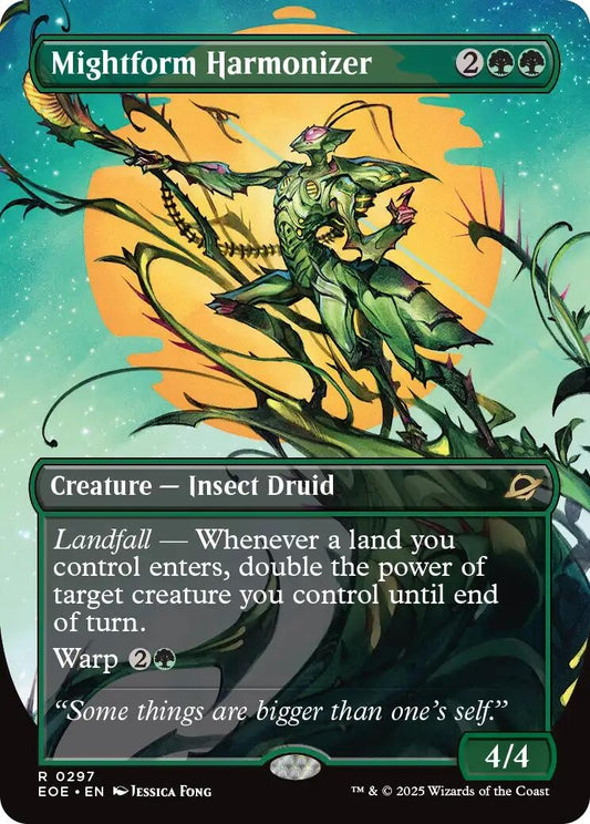 Image for Mightform Harmonizer (Borderless) (297) - Magic: The Gathering