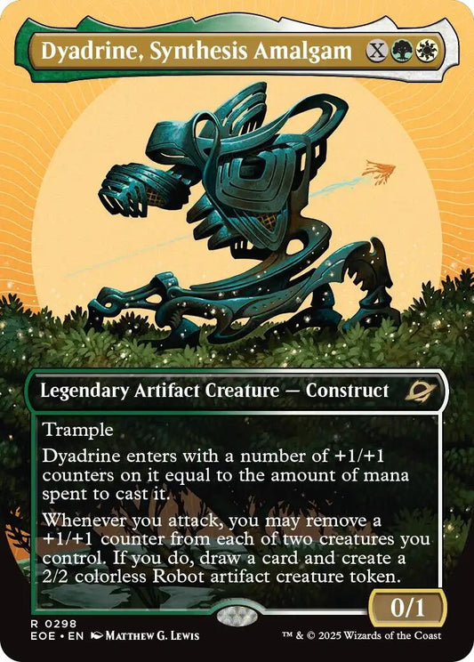 Image for Dyadrine, Synthesis Amalgam (Borderless) (298) - Magic: The Gathering
