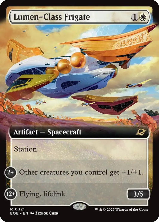 Image for Lumen-Class Frigate (Extended Art) (321) - Magic: The Gathering