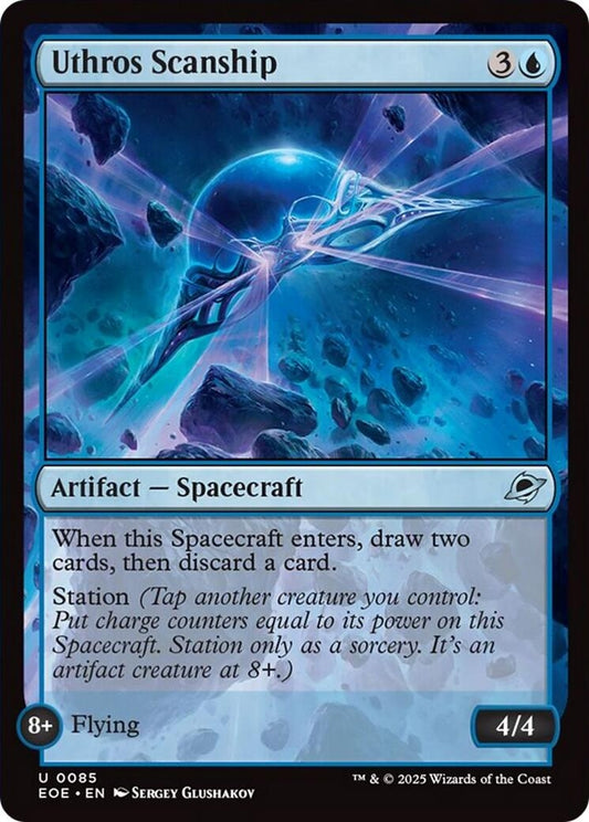 Image for Uthros Scanship (85) - Magic: The Gathering