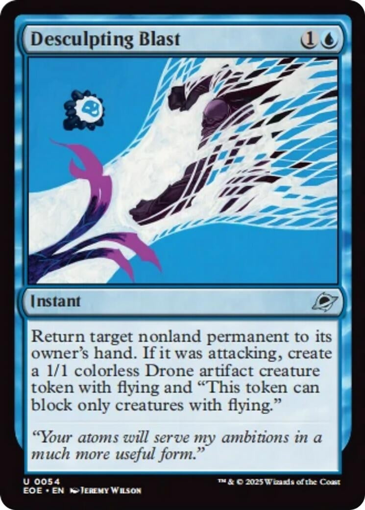 Image for Desculpting Blast (54) - Magic: The Gathering