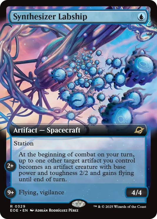Image for Synthesizer Labship (Extended Art) (329) - Magic: The Gathering