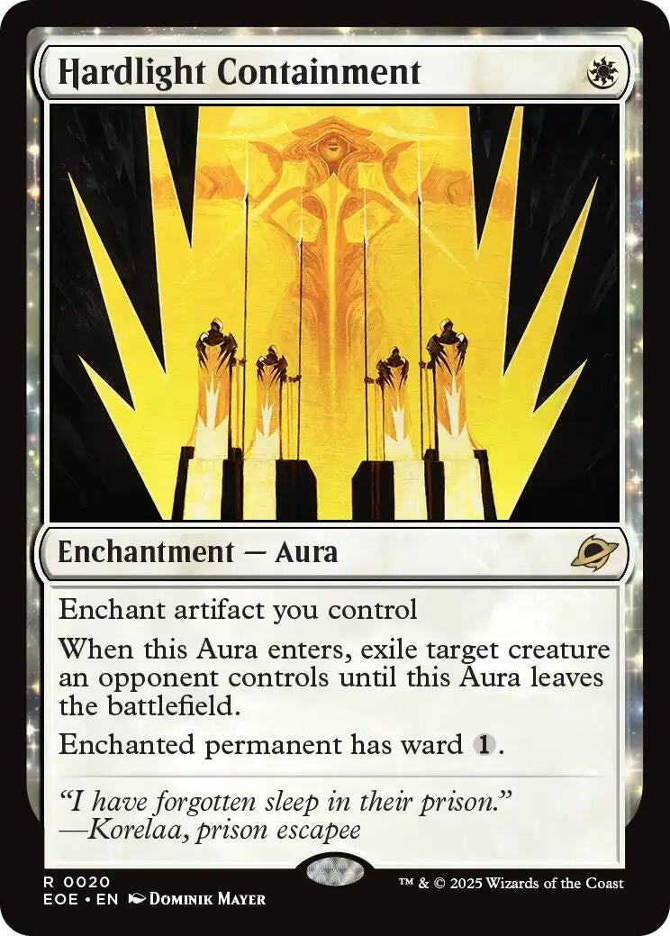 Image for Hardlight Containment (20) - Magic: The Gathering