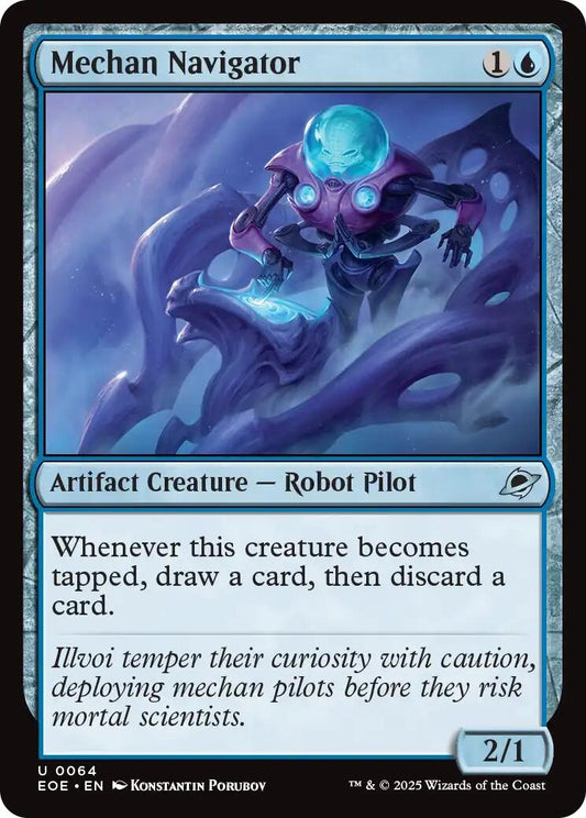 Image for Mechan Navigator (64) - Magic: The Gathering