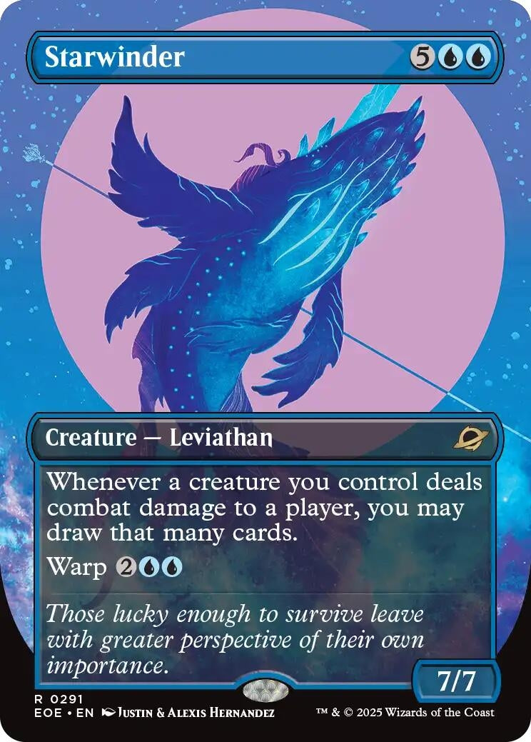 Image for Starwinder (0291) (Borderless) (291) - Magic: The Gathering