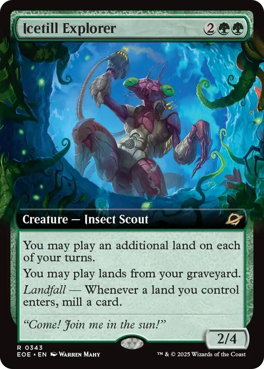 Image for Icetill Explorer (Extended Art) (343) - Magic: The Gathering