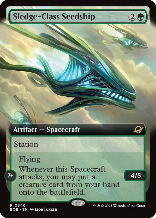 Image for Sledge-Class Seedship (Extended Art) (346) - Magic: The Gathering