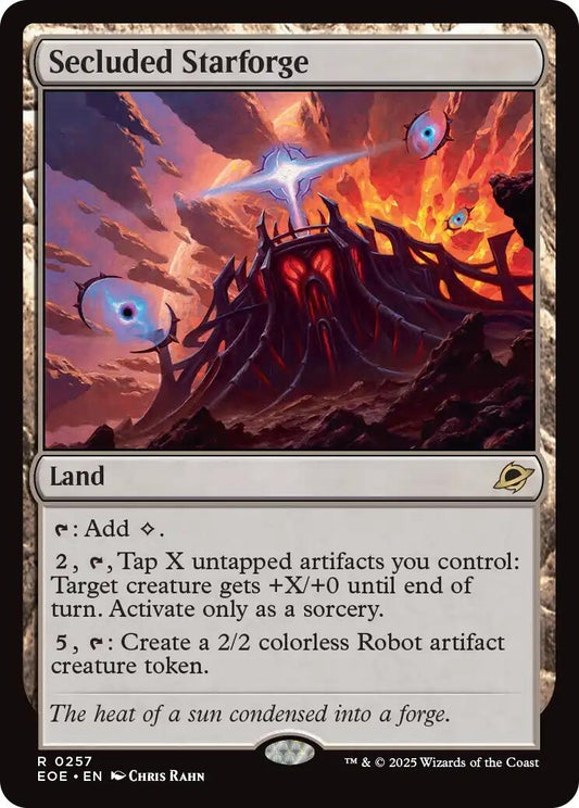 Image for Secluded Starforge (257) - Magic: The Gathering
