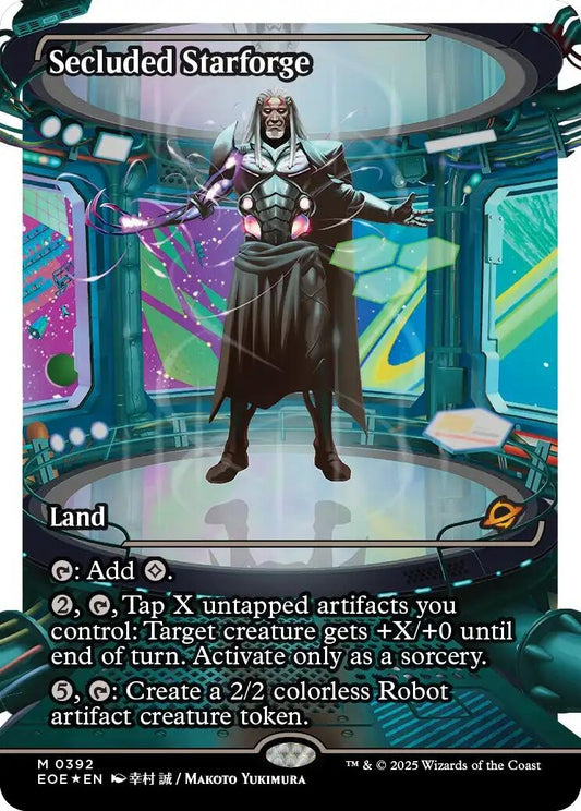 Image for Secluded Starforge (Showcase) (Fracture Foil) (392) - Magic: The Gathering