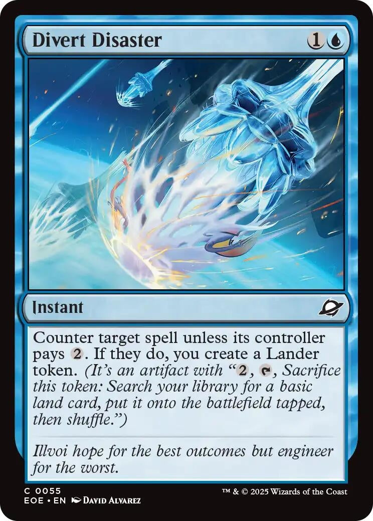 Image for Divert Disaster (55) - Magic: The Gathering