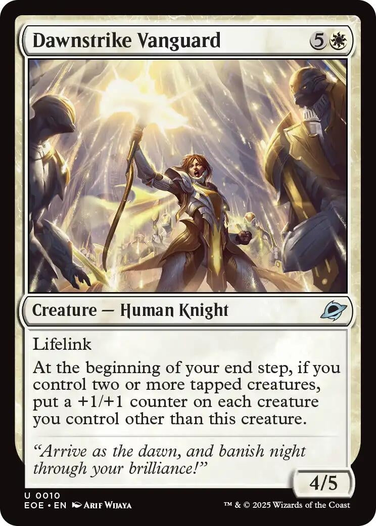 Image for Dawnstrike Vanguard (10) - Magic: The Gathering