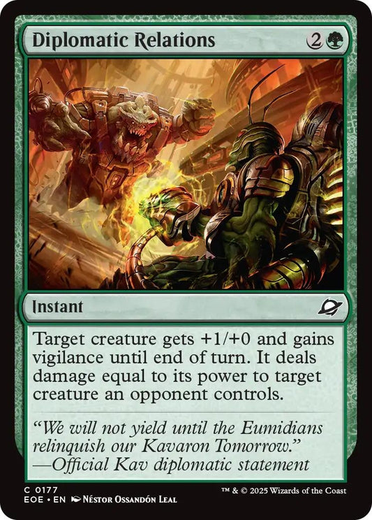 Image for Diplomatic Relations (177) - Magic: The Gathering