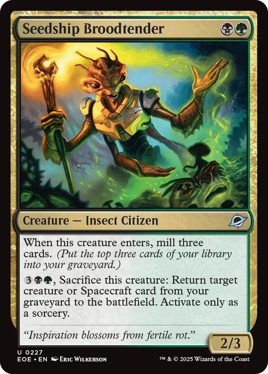 Image for Seedship Broodtender (227) - Magic: The Gathering