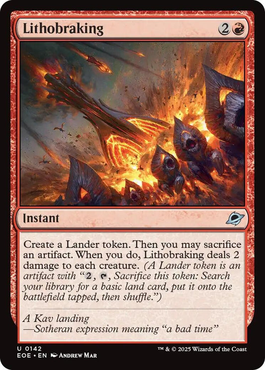 Image for Lithobraking (142) - Magic: The Gathering