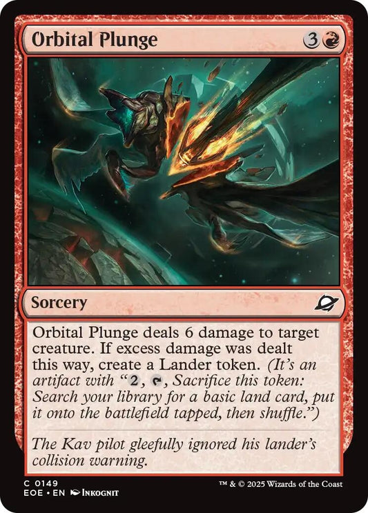 Image for Orbital Plunge (149) - Magic: The Gathering
