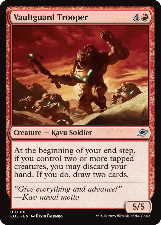 Image for Vaultguard Trooper (166) - Magic: The Gathering