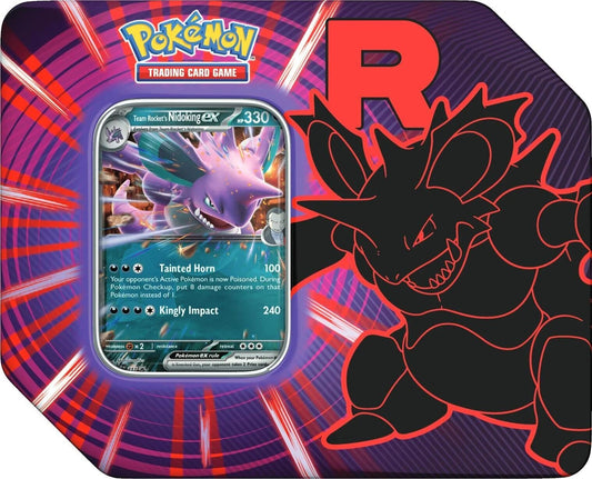 Image for Team Rocket Tin [Team Rocket's Nidoking ex] - Pokemon