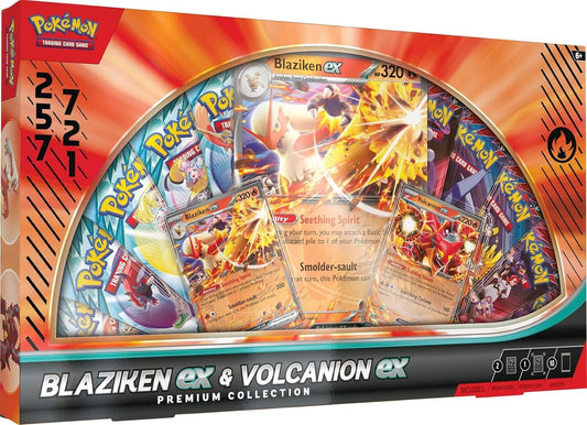 Image for Blaziken ex & Volcanion ex Premium Collection - Pokemon
