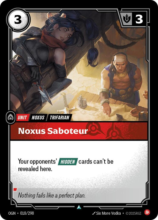Noxus Saboteur (018/298)