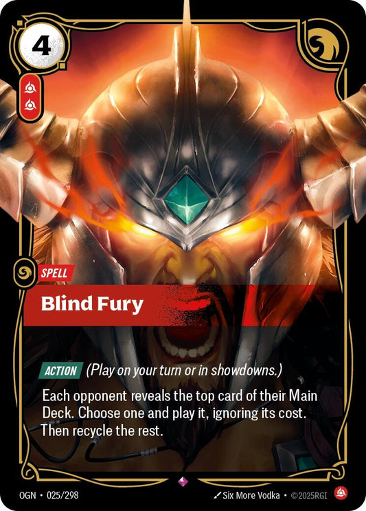 Blind Fury (025/298)