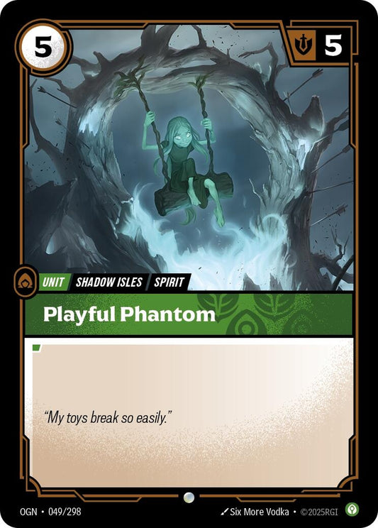 Image for Playful Phantom (049/298) - Riftbound: League of Legends Trading Card Game