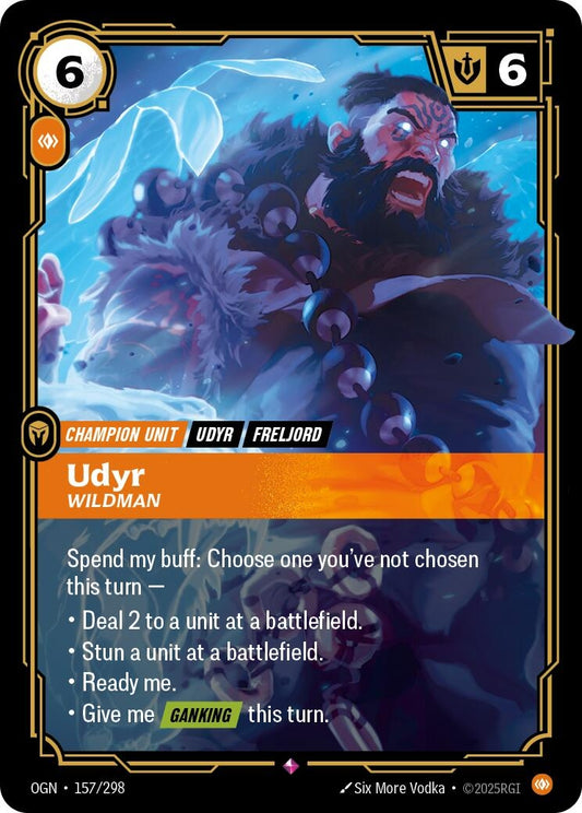 Image for Udyr - Wildman (157/298) - Riftbound: League of Legends Trading Card Game