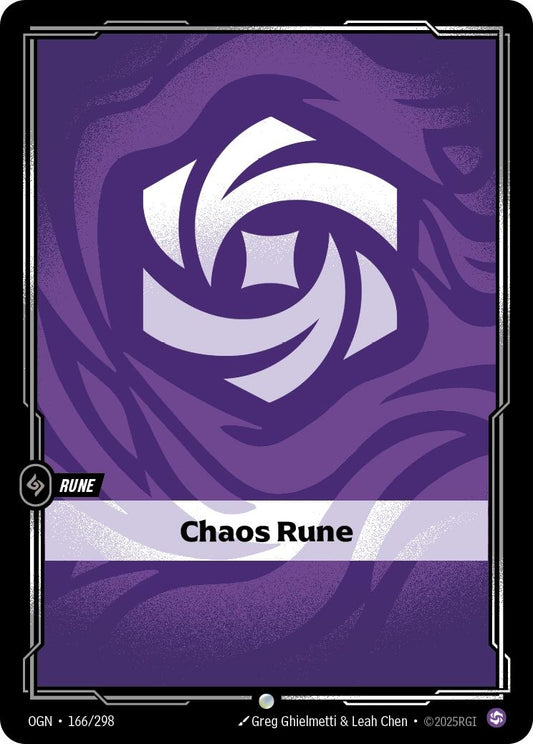 Image for Chaos Rune (166/298) - Riftbound: League of Legends Trading Card Game