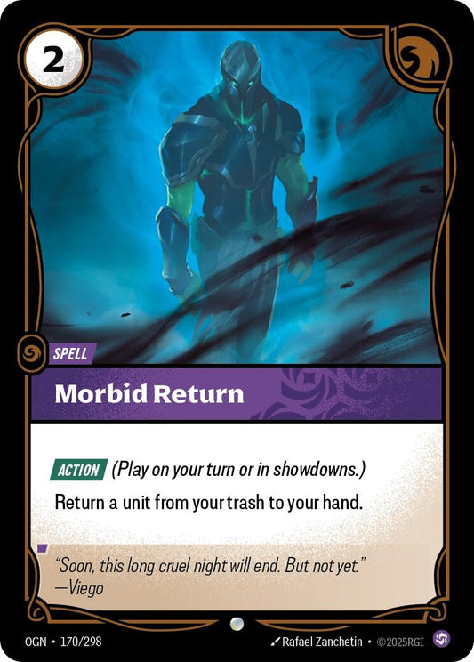 Image for Morbid Return (170/298) - Riftbound: League of Legends Trading Card Game