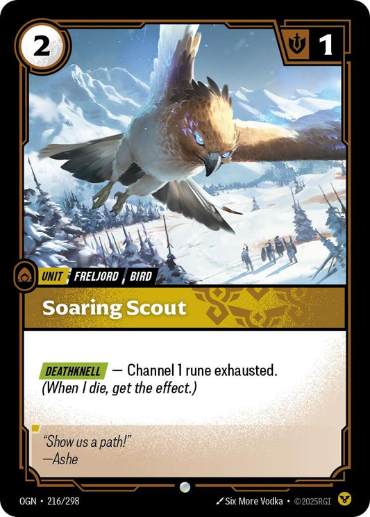 Image for Soaring Scout (216/298) - Riftbound: League of Legends Trading Card Game