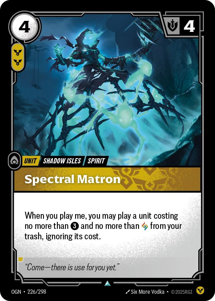 Image for Spectral Matron (226/298) - Riftbound: League of Legends Trading Card Game