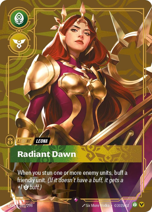Image for Leona - Radiant Dawn (261/298) - Riftbound: League of Legends Trading Card Game