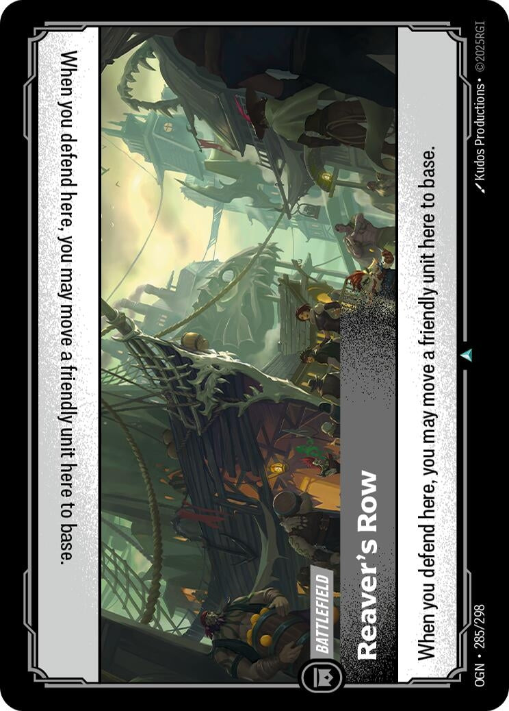 Image for Reaver's Row (285/298) - Riftbound: League of Legends Trading Card Game