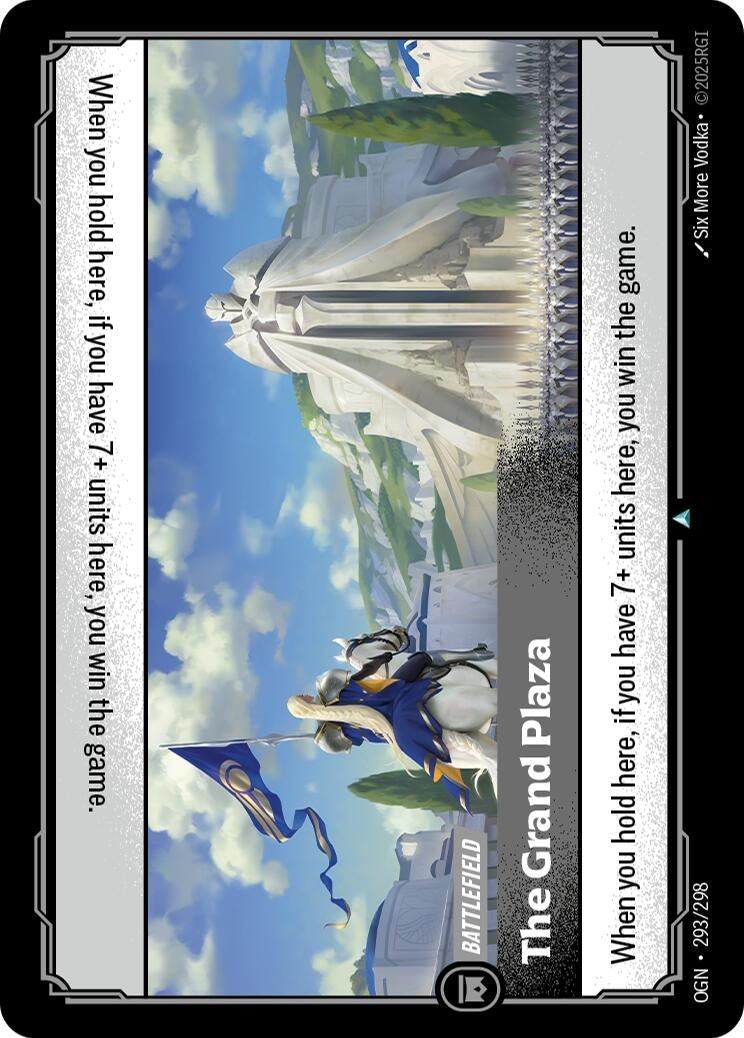 Image for The Grand Plaza (293/298) - Riftbound: League of Legends Trading Card Game