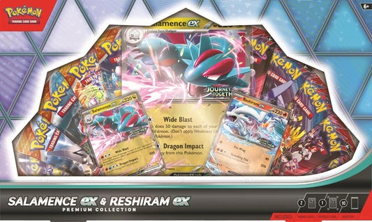 Image for Salamence ex & Reshiram ex Premium Collection - Pokemon