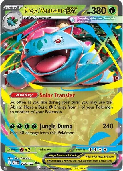 Mega Venusaur ex (003/132)
