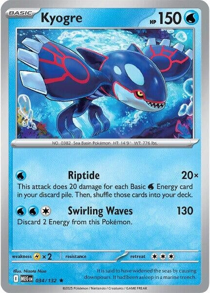 Kyogre (034/132)