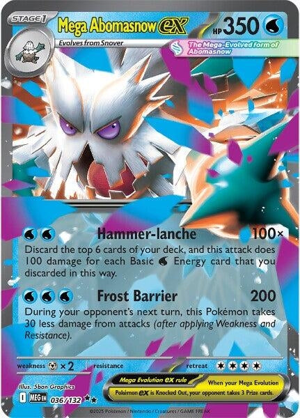 Mega Abomasnow ex (036/132)