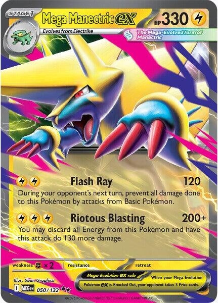 Mega Manectric ex (050/132)