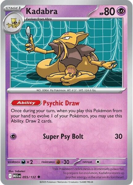 Kadabra (055/132)