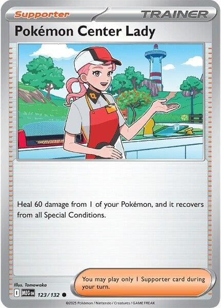 Pokemon Center Lady (123/132)