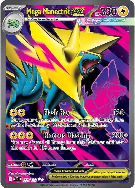 Mega Manectric ex (158/132)
