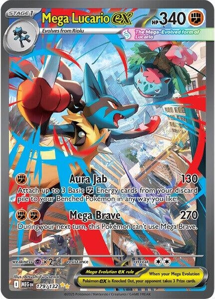 Mega Lucario ex (179/132)